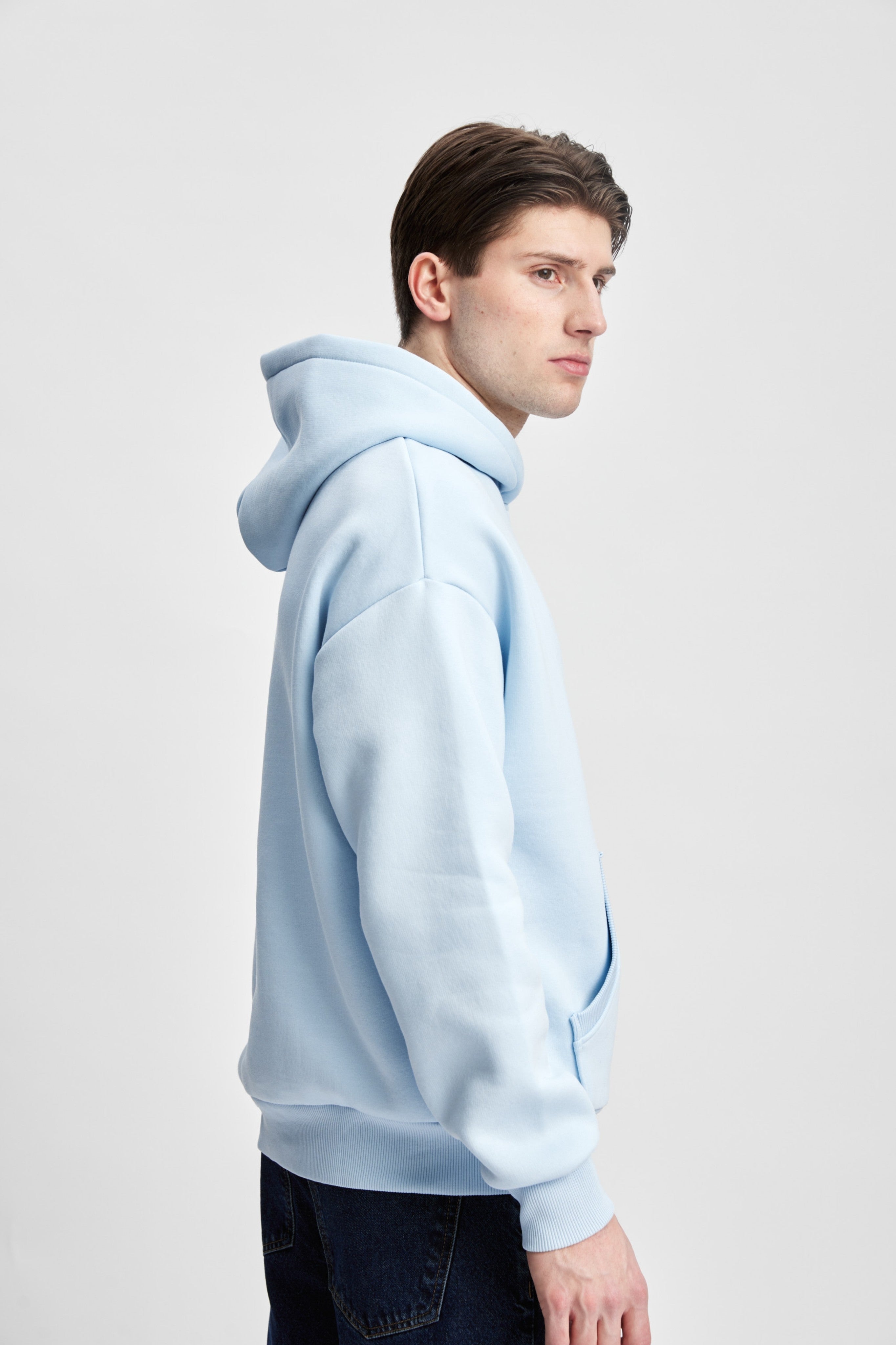 M. Pollux Hoodie - Light blue